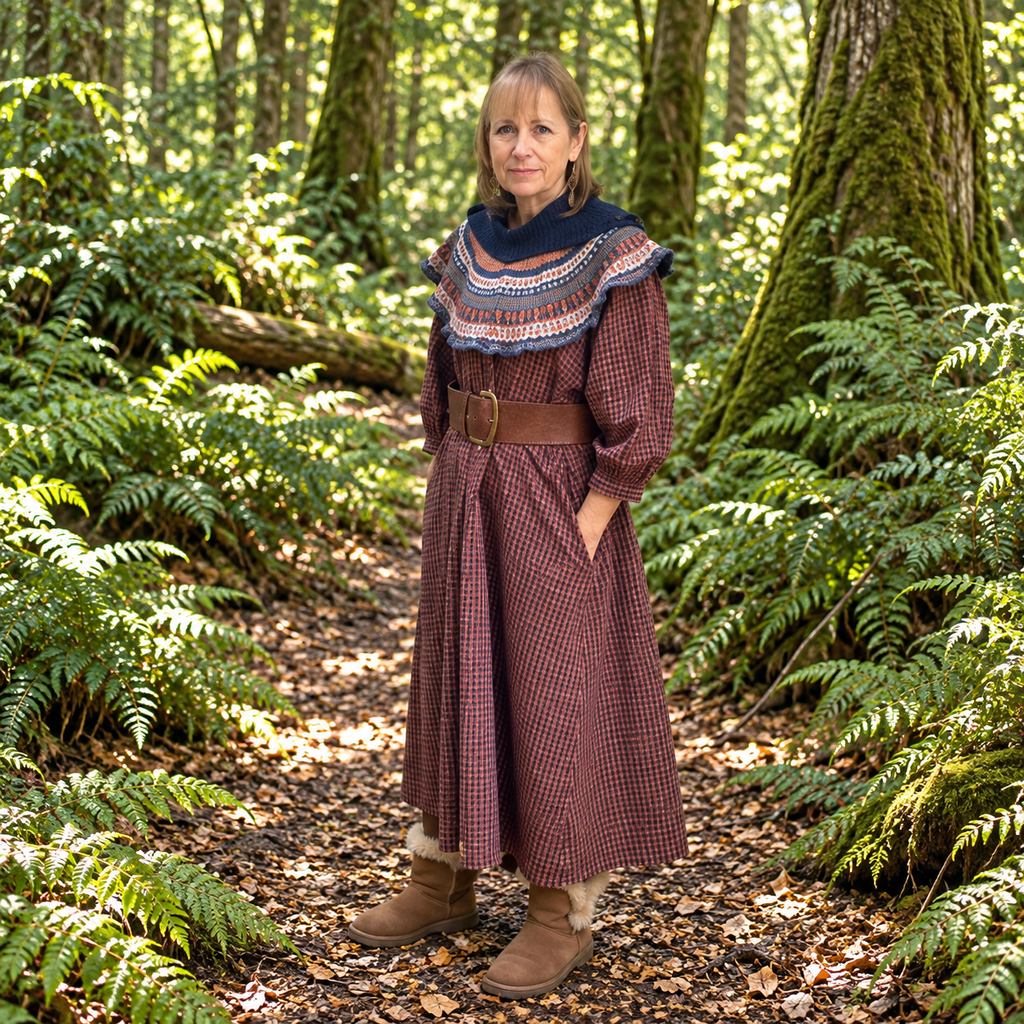 Upcycled Hooded Cowl by Stewed Fairy