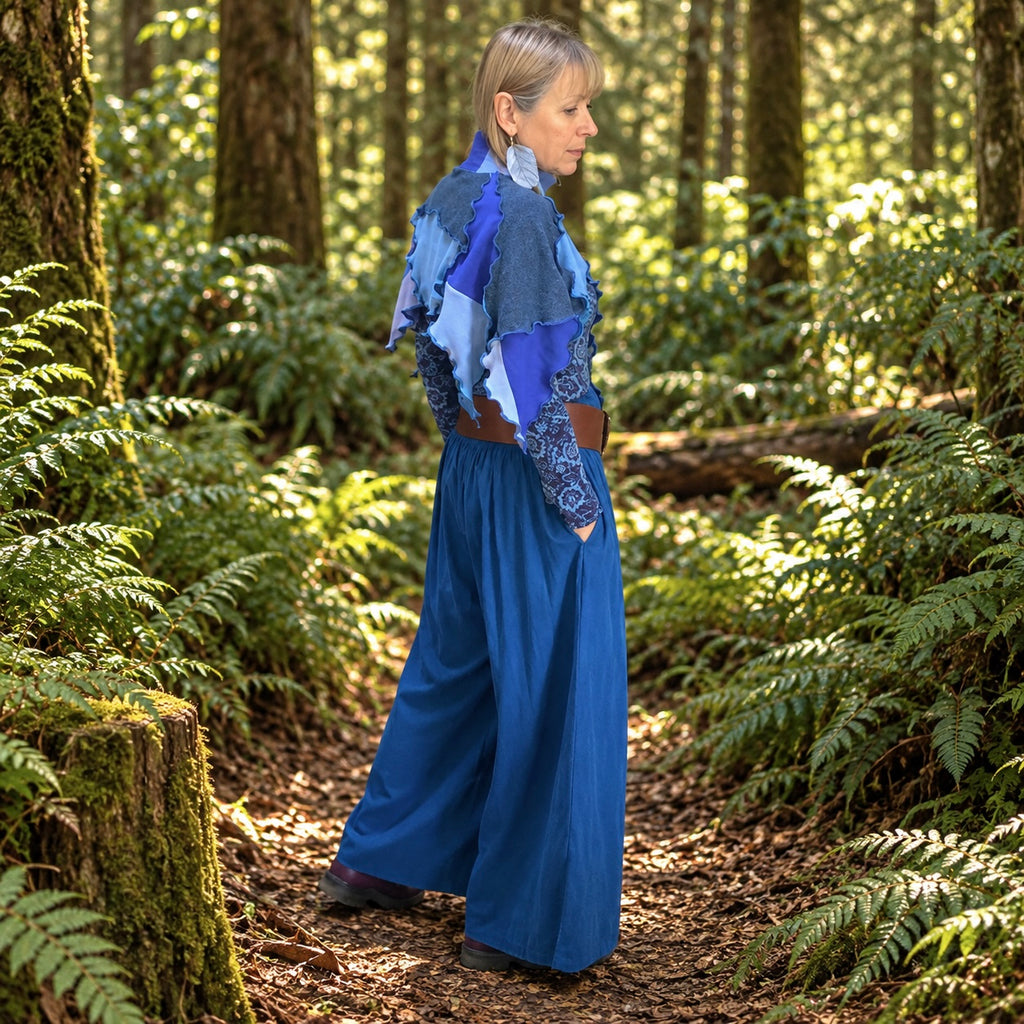 Upcycled Pixie Wrap by Stewed Fairy