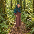 Mini Hooded Poncho by Stewed Fairy
