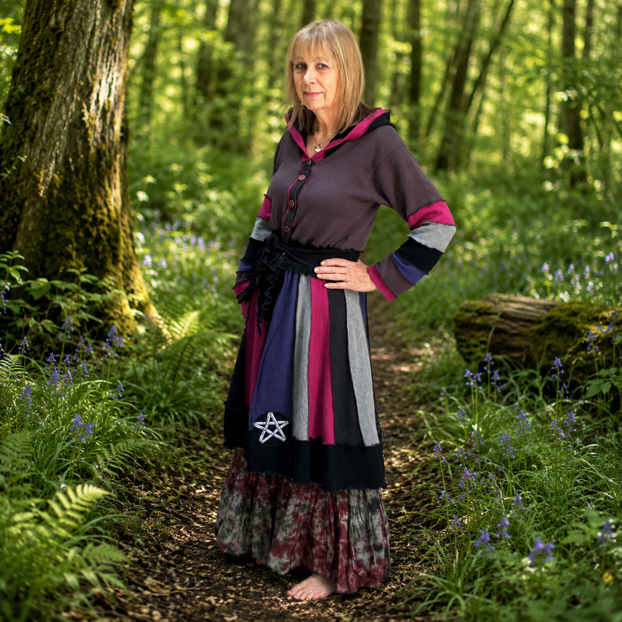 Upcycled Lambswool & Cashmere Witchy Pixie Coat by Stewed Fairy