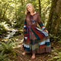 Upcycled Lambswool Woodland Pixie Coat by Stewed Fairy