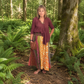 Upcycled Kantha Skirt by Gringo