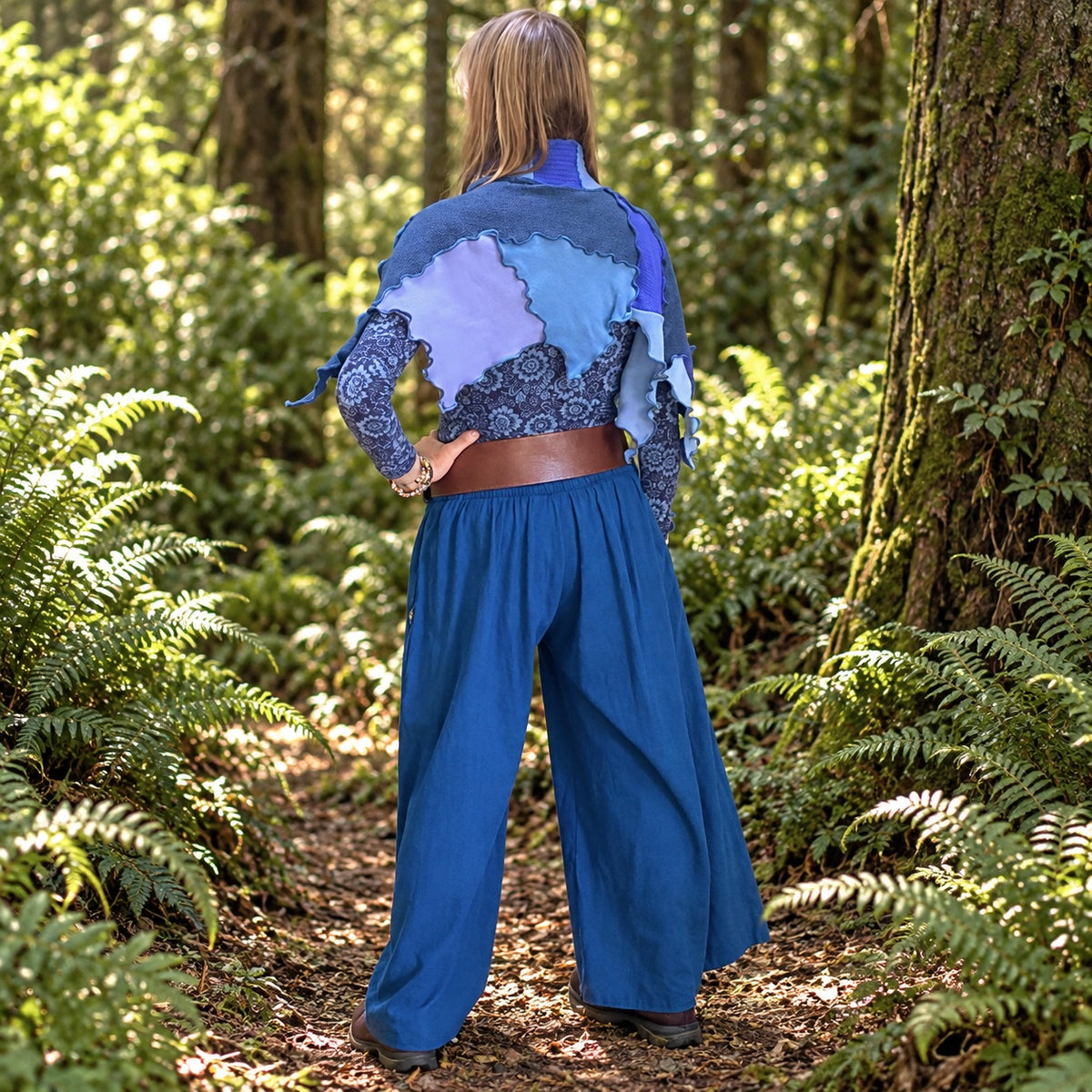 Upcycled Pixie Wrap by Stewed Fairy