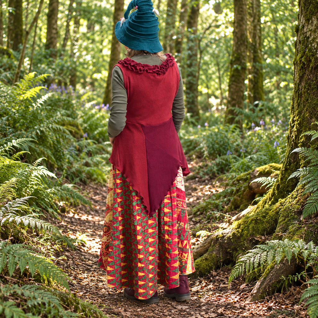 Mushroom Sleeveless Tunic Top by Stewed Fairy