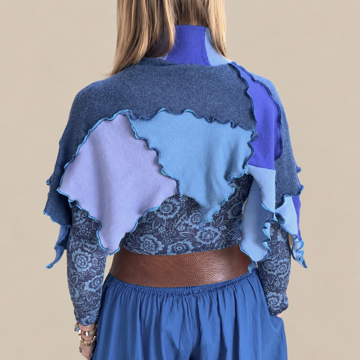 Upcycled Pixie Wrap by Stewed Fairy