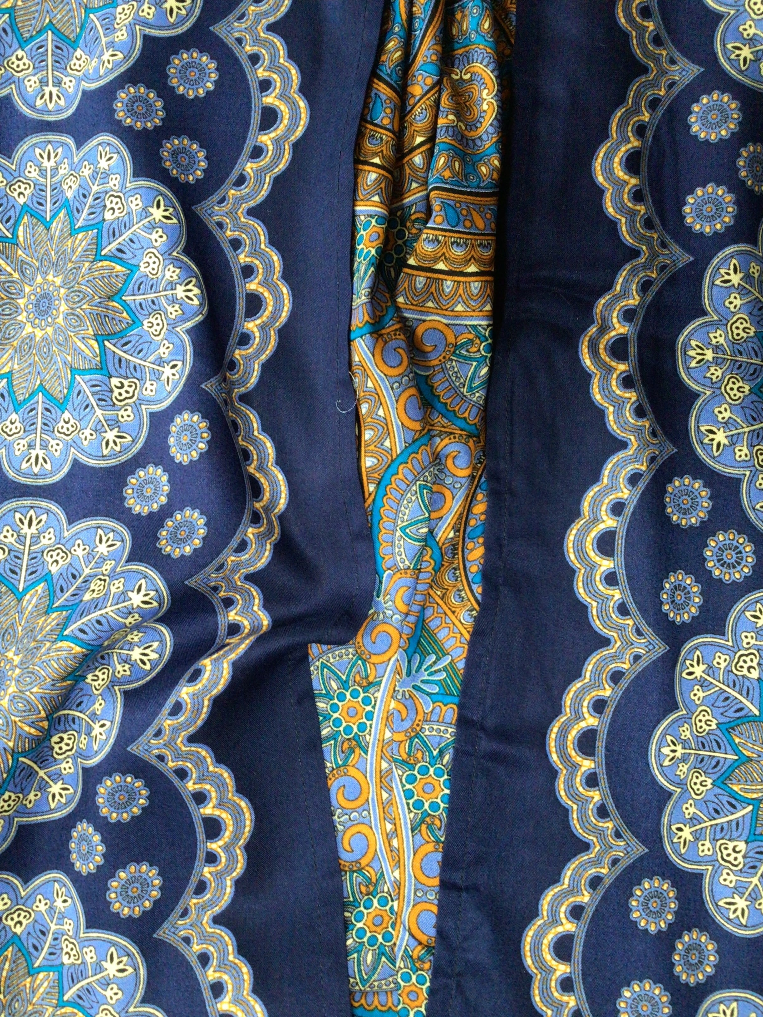 Blue Gypsy Boho Maxi Skirt by Namaste