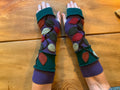 Upcycled Lambswool Wristwarmers
