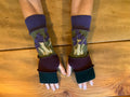 Upcycled Lambswool Wristwarmers