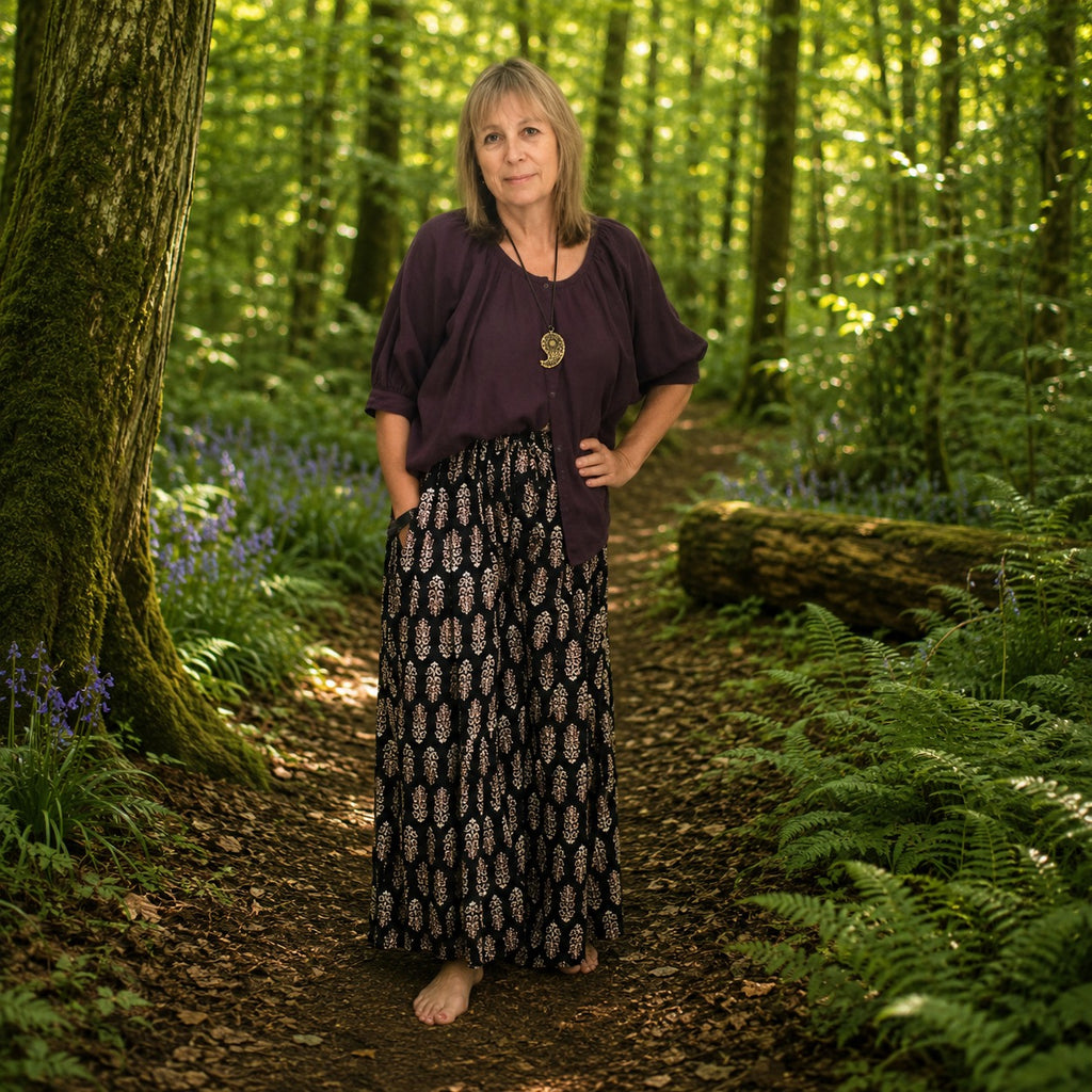 Wide Legged Cotton Trousers by Gringo