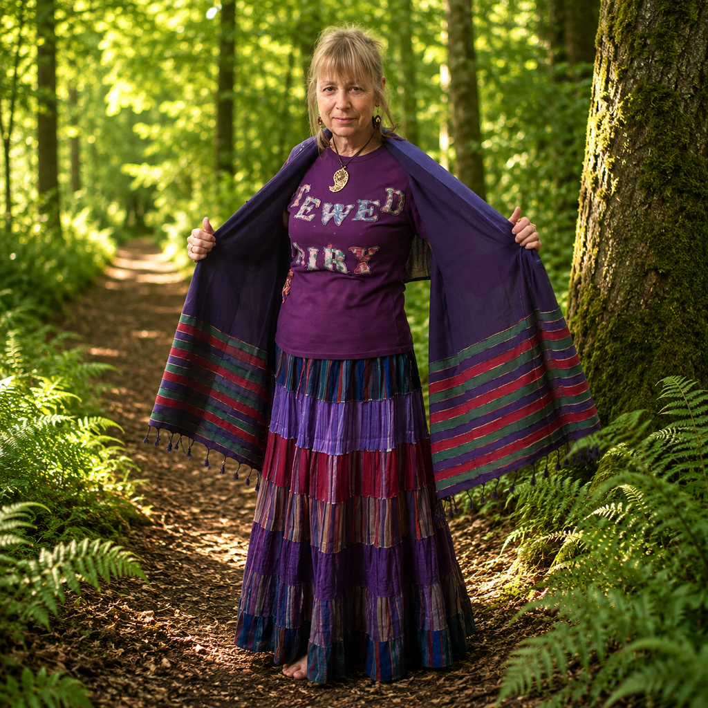 Upcycled T-Shirt by Stewed Fairy
