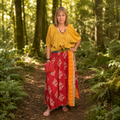 Upcycled Kantha Skirt by Gringo